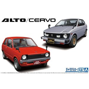 【プラモデル】AOSHIMA アオシマ文化教材社 1/20 SUZUKI スズキ SS30V アルト/SS20 セルボ 