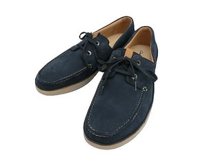 【未使用】 クラークス Clarks Wallabee ネイビー 261395537100