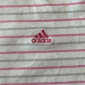 高島屋購入品!!!!adidas-シンプルなお洒落な伸縮カットソー!!!日焼け防止対策としてハイネックシャツ!!!!!!ゴルフに如何ですか?