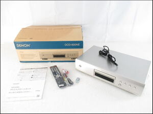 ■070101-065■未使用保管品■DENON/デノン■CDプレーヤー■取扱説明書付き■DCD-600NE■