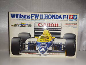 未使用品 タミヤ 1/20 ウイリアムズ FW-11 ホンダ F-1 ’86チャンピオンマシン グランプリコレクション No.19 ディスプレイモデル 20019