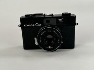 【現状品】 KONICA C35 ブラックボディ　コニカ フィルムカメラ