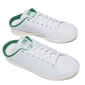 美品!! US 10 1/2/ 28.5cm 限定 20年 adidas Originals STAN SMITH MULE スタンスミス ミュール スリッポン サンダル 白 × 緑 