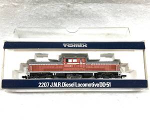 【1円スタート】Tomix トミックス 2207 DD51形 ディーゼル機関車 Nゲージ 鉄道模型 中古現状品 動作未確認 ジャンク品