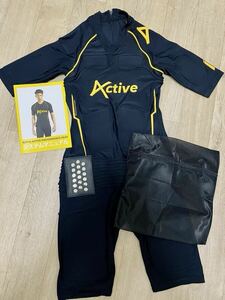 【新品/未使用品】EMSスーツ/Alpha Bodytec Active /EMS performance gear/トレーニング/エクササイズ/ダイエット/楽して痩せる/S/