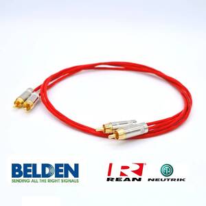 【送料無料】ベルデン Belden88760 6m +ノイトリック（REAN） NYS352G　RCA 2本