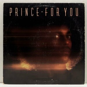 希少 Cut無し!! USオリジナル 初版パームツリー PRINCE For You (