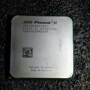 【中古】AMD Phenom II X3 720 Black Edition HDX720WFK3DGI Socket AM3 