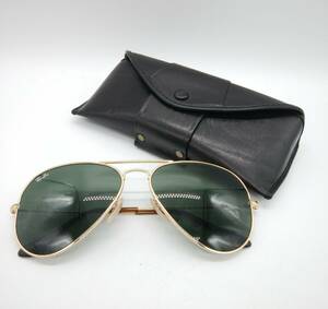 ■Ray-Ban レイバン ヴィンテージ サングラス ティアドロップ 59□14 ケース付き