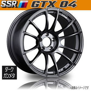 ホイール新品 4本セット SSR GTX04 ダークガンメタ スピ－ドスター 18インチ 5H114.3 9.5J+40 業販4本購入で送料無料 保証書付