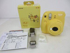 【通電確認のみ】 インスタントカメラ FUJIFILM 富士フィルム チェキ instax mini 8＋ フジフィルム / 60 (KSAW019627)