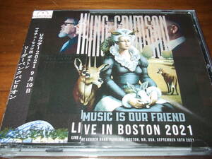 King Crimson《 Live in Boston 2021 》★ライブ2枚組