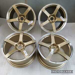 ◆【 鍛造】ブリヂストン プロドライブ Prodrive GC-05N 19インチ10J +30!? PCD114.3 ホイールのみ4本セット FORGED