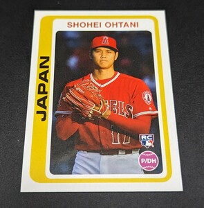 2018 Topps Throwback Thursday Shohei Ohtani #107 RC 大谷翔平