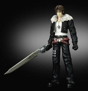 【中古】 FINAL FANTASY VIII PLAY ARTS スコール・レオンハート (PVC塗装済みアクションフ