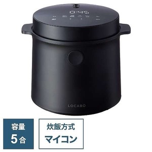 期間限定セール 【未使用】 フォーティフォー forty-four 炊飯器 5合 マイコン LOCABO ブラック JM-C20E-B