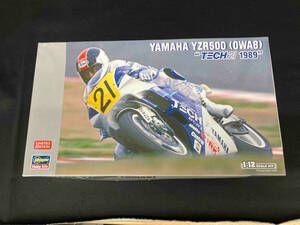 未使用品 プラモデル ハセガワ 1/12 ヤマハ YZR500 (0WA8) TECH21 1989