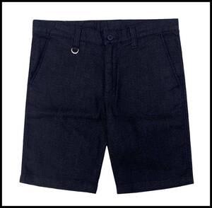 uniform experiment INDIGO FAKE LOOP BACK SHORTS パイソン レザー ストレッチ インディゴ ハーフ ショート パンツ ショーツ 2 SOPHNET