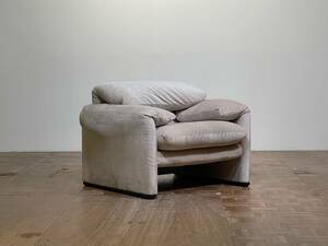 -od260｜Cassina MoMA永久コレクション 名作 Maralunga/マラルンガ ベロアファブリックラウンジソファ｜カッシーナ アルフレックス