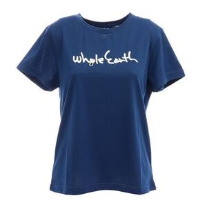 新品　Whole Earth ホールアース　Tシャツ　レディース　ネイビー　サイズS