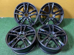 No.873　KELLENERS　ケレナーズ　17インチホイール　17×7J　5穴　PCD120　ブラック　社外　BMW等に　4本セット　売切　160サイズ×2