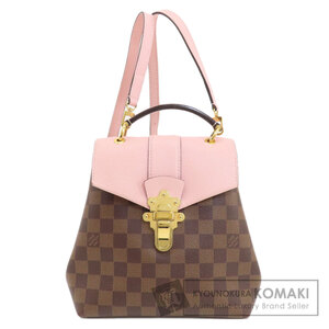 LOUIS VUITTON ルイヴィトン N42262 クラプトン ダミエ エベヌ リュック・デイパック ダミエキャンバス レディース 中古