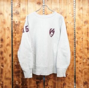 80s champion reverse weave トリコタグ　両面プリント　スウェット　L/チャンピオン　リバースウィーブ　umass rfc massachusetts rugby