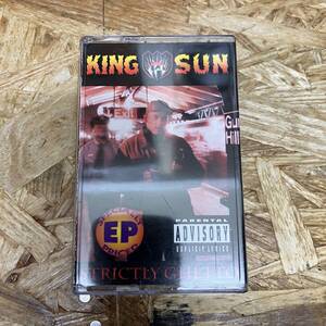 シ HIPHOP,R&B KING SUN - STRICTLY GHETTO アルバム TAPE 中古品