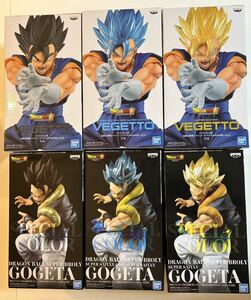 未開封　ドラゴンボール超　ベジット　ファイナルかめはめ波 ver4-6 ゴジータ　超かめはめ波　スペシャルカラーⅠ-Ⅲ 6個セット