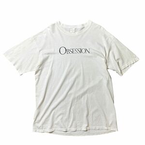 希少 90s obsession Tシャツ ck 香水 calvin klein プロモT 90年代 ヴィンテージ ビンテージ vintage 古着 アメカジ 