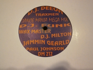 DJ FUNK / DANCE MANIA MEGA MIX /DJ DEEON/PAUL JOHNSON/シカゴ/ゲットーハウス/GETTO HOUSE