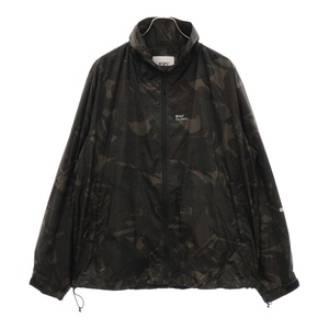 WTAPS ダブルタップス 23AW ナイロンジップアップジャケット DPM TROPICAL トロピカル ブラック/ブラウン 232BRDT-JKM02