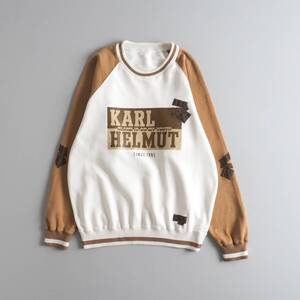 カールヘルム　Karl Helmut　正規品　スウェット　トレーナー　ブランドロゴ　メンズ　美品