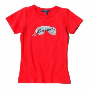 フェラーリ ゴールデン キッズ Tシャツ レッド 7才