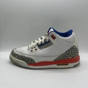 NIKE AIR JORDAN 3 RETRO KNICKS GS 23.0cm 398614-148 ナイキ エアジョーダン3レトロニックスガールズ スニーカー