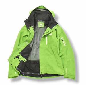 ★ヘリ―ハンセン Helly Hansen HELLY TECHXP ナイロン シグマ ジャケット S ライトグリーン アウトドア トレッキング マウンテン パーカ★