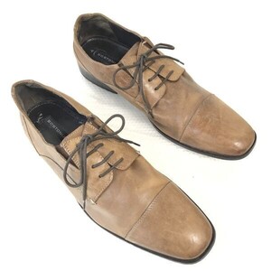 良品★ボストニアン/BOSTONIAN★オールレザー/ストレートチップ【11.5M/29.0-29.5/茶/BROWN】キャップトゥ/ビジネス/dress shoes◇bi-101