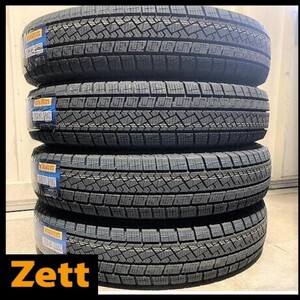 送料別 新品 4本セット (ML0006.8.2) 195/60R16 89H PIRELLI ICE ZERO ASIMMETRICO 2023製造 屋内保管 スタッドレス 195/60/16