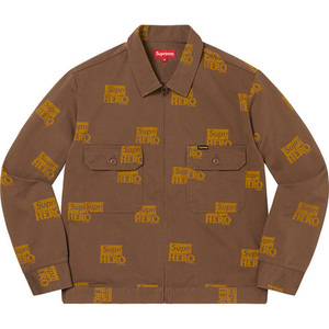 リニューアルオープン　新品本物　Supreme/ANTIHERO Work Jacket brown XL