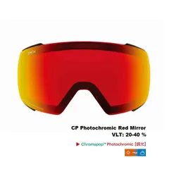 新品未使用 24-25 SMITH Spare GOGGLE Squad 2 Lens CP PRO PHOTOCHROMIC RED MIRROR 即日発送 土日祝発送OK 01000