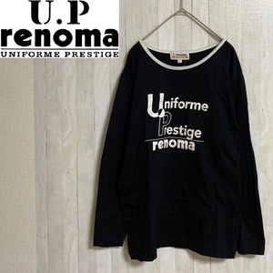 U.P renoma★ユーピーレノマ★レディース コットン 長袖 カットソー★サイズL　3-61