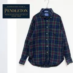 ✨ヴィンテージ✨PENDLETON　チェック　ネルシャツ　秋 冬 コーデ