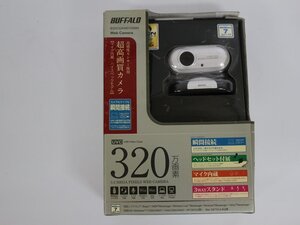 中古品 BUFFALO Webカメラ 320万画素 ホワイト BSW32KM01HWH 元箱付 代引き可