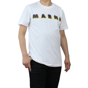 【新品未使用正規品】マルニ MARNI メンズ－Ｔシャツ ブランド HUMU0198PE USCV16 MCW01 ホワイト系 XLサイズ