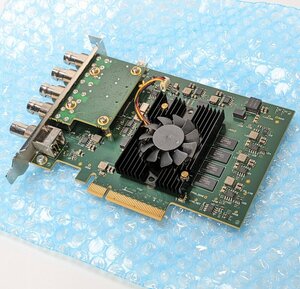 □Blackmagic Design Decklink 4K Pro 12G-SDI入出力 4Kキャプチャ・再生カード FAN難有動作品中古□