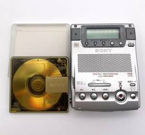 ソニー SONY ポータブルMDレコーダー MZ-B100●SONY MD80