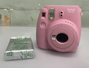 FUJIFILM チェキ instax mini8+ ピンク　instax mini フィルム　インスタントカメラ 富士フイルム 