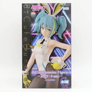 初音ミク BiCute Bunnies Figure ストリートver. 未開封 フィギュア MIKU バニー 網タイツ furyu フリュー プライズ/2-2793