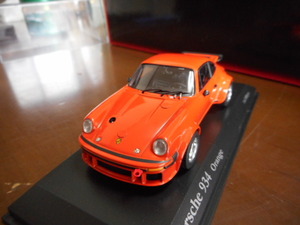 ★★1/43 ミニチャンプス ポルシェ 934 オレンジ エイ出版 Minichamps Porsche 934 Orange 930★★