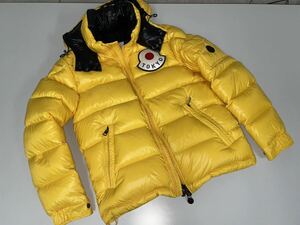 【正規輸入品】希少イタリア製希少モデル 程度良好です19AW Moncler MAYA House of Genius TOKYO モンクレール マヤ イエロー サイズ0 管42